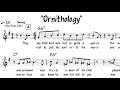 "Ornithology" - Charlie Parker - with Lyrics/Words on Melody & Solo by Anthony Proveaux