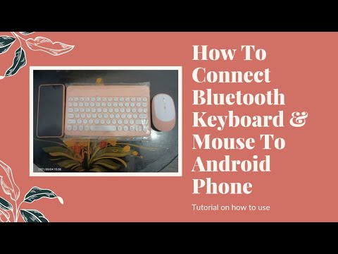 Video: Jak Připojit Klávesnici Nebo Myš K Telefonu Android