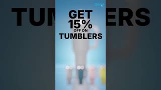 4 Colours. 1 Smart Sip Zerob Tumbler With Inbuilt Purifier Zerob Bharat Ka Paani