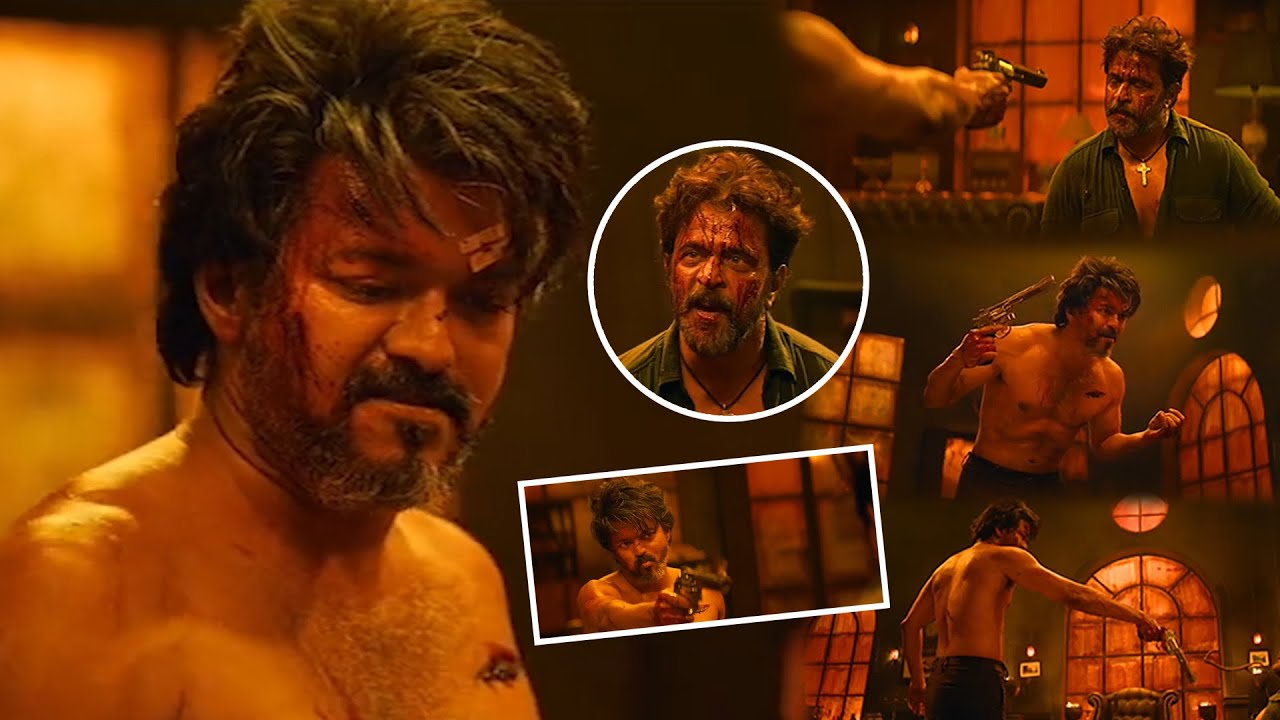 Vijay’s MASSIVE Fight with Arjun Sarja In Leo | Vijay Epic Action Scenes In Leo 