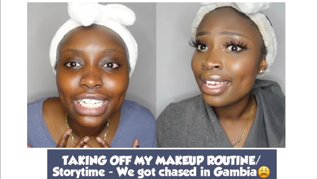 SKINCARE SATURDAY 'STORYTIME' 'WE GOT CHASED IN GAMBIA' HOW I TAKE