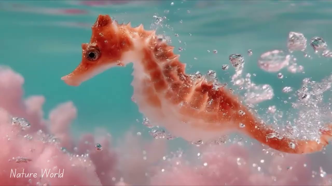 عالم هادئ تحت الماء 🌊 مناظر طبيعية ساحرة مع موسيقى مريحة للاسترخاء وتفريغ المشاعر السلبية