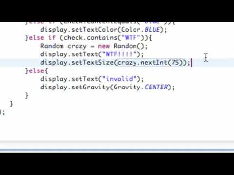Android Application Development Tutorial   31   Where's the Fridge, that's Random   YouTube
