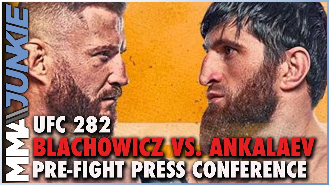 Video UFC 282 pre-fight press conference live stream (8 p.m