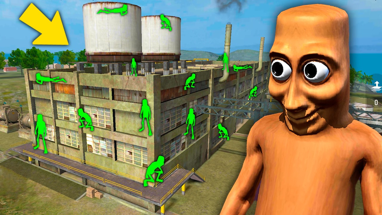 ИГРАЕМ В ПРЯТКИ с ТУН ТУН ТУН САХУРОМ НА ФАБРИКЕ ВО ФРИ ФАЕР! FREE FIRE