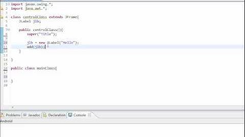 Learn Java in Hindi 50: GUI