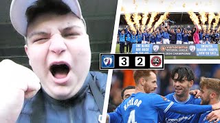SUPPORTERS SMASH ATTENDANCE RECORD AS WE BID FAREWELL TO THE NATIONAL LEAGUE! JoeB_CFC