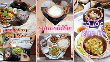 CANH CHUA CÁ LÓC , CÁ LÓC KHO TỘ CHO BỮA CƠM CHIỀU ,#monngondelam ,#monngonmoingay ,#amthucgiadinh