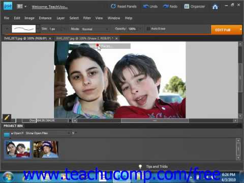Photoshop Elements 9.0 Tutorial The Photomerge Tool Adobe Training Lesson 13.14