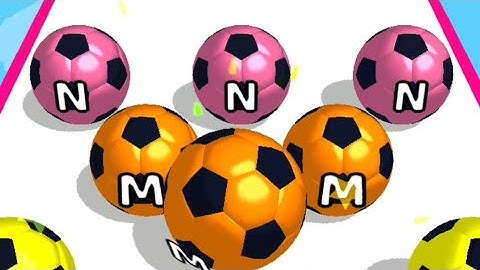 A-Z Ball Run Game All Levels Walkthrough Gameplay iOS,Android Gaming Video Update Level #shorts