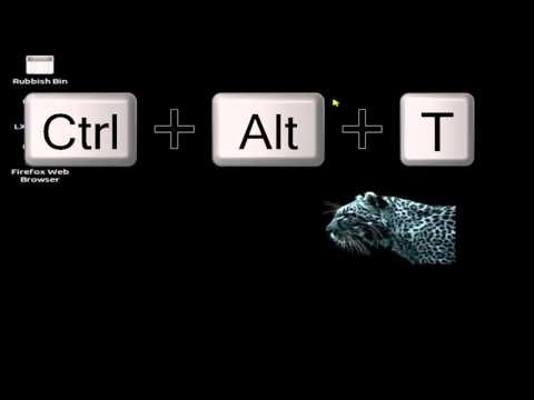 Keyboard shortcut to open terminal in lubuntu