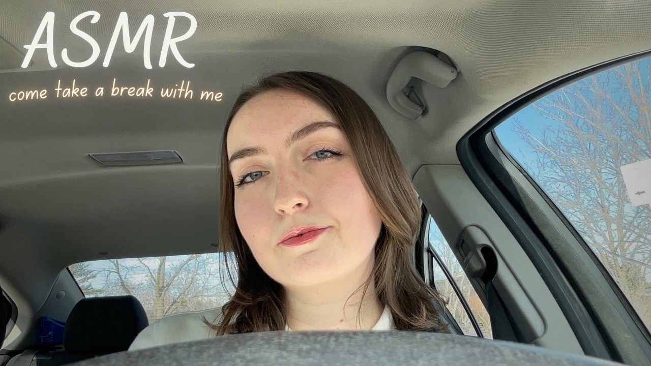 ASMR for when you need a break (positive affirmations, relaxing hand movements, personal attention)