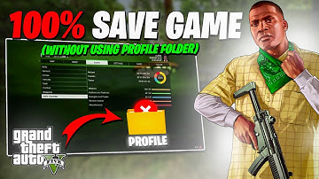 How To Install 100% Save Game GTA 5 ✅ (Without Using Profile Folder) 100% Complete Save Game GTA V