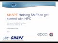 Prace shape helping smes to get started with hpc