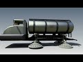 Can an oil tanker walk? CGI animation in Autodesk Inventor