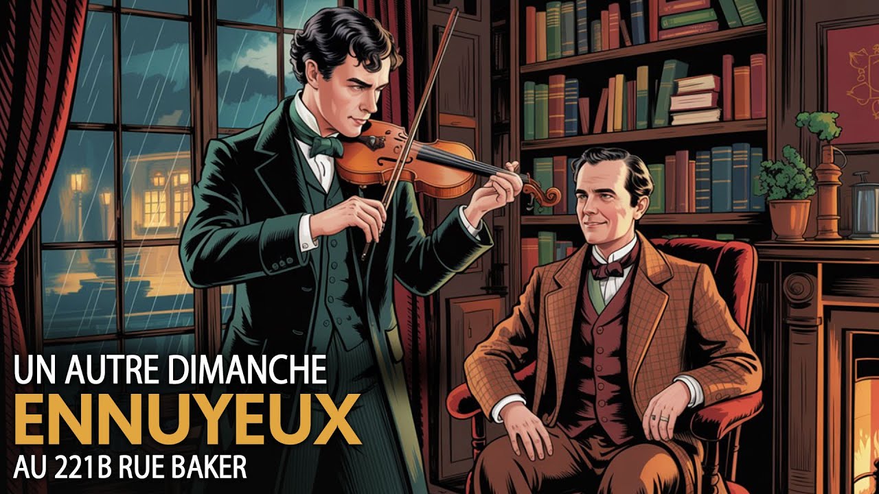 Endormez-vous lors d’une Soirée Pluvieuse au 221B Baker Street | Histoire du soir cosy et apaisante