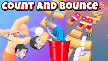 Count And Bounce Gameplay and Review (iOS and Android Mobile Game)