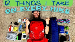What's the Right Gear for a Day Hike? | What I bring on all my hikes, and why
