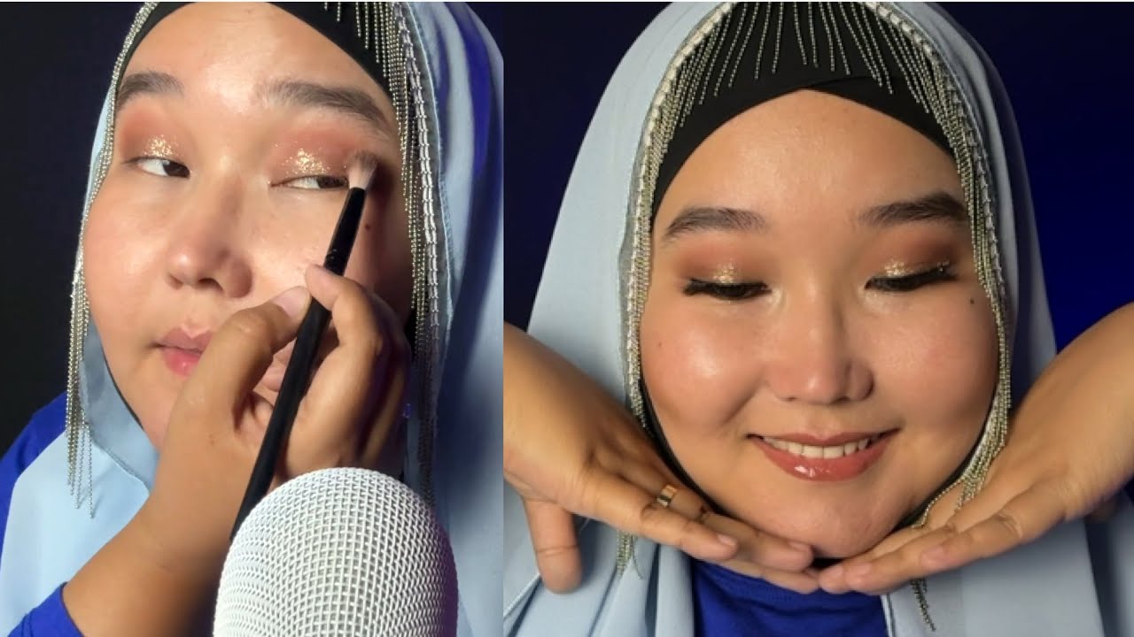 Қазақша АСМР / өз өзіме Макияж АЛҒАШ РЕТ / Асмр на казахском / ASMR MAKE UP TALKING