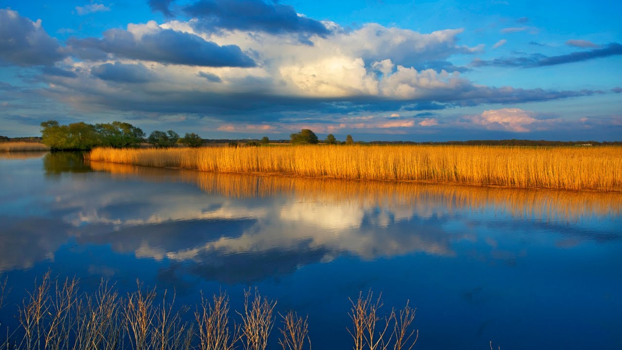Norddeutsche Landschaften: DIE STÖR, ein Fluss im Holsteiner Auenland (4k)
