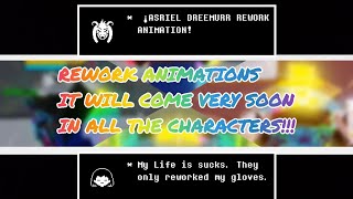 Asriel Moves Rework Frisk Tough Gloves Attack Rework Undertale Test Place Reborn