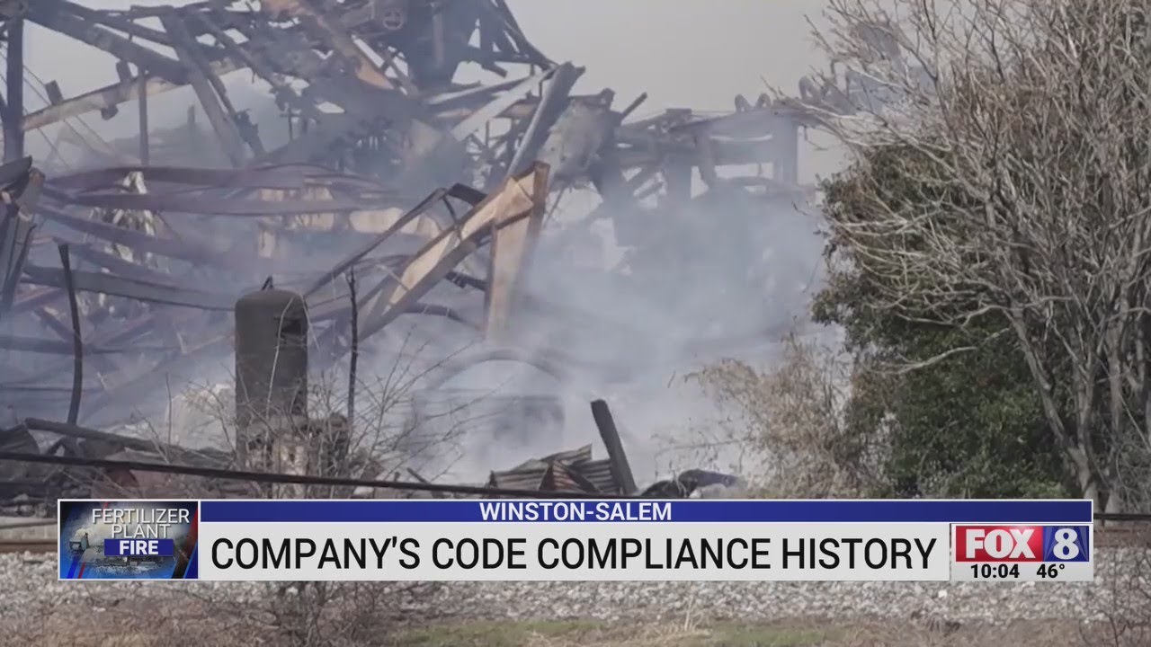 Why can the Weaver Fertilizer Pplant in WinstonSalem store tons of