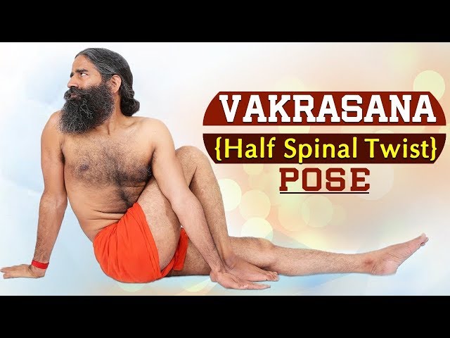 Simple Spinal Twist _ VAKRASANA _ Basic Yoga _ Yoga VB4 - VIKUDO