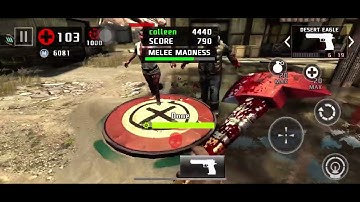 Dead Trigger 2 Gameplay - Kill 25 Zombies in Arena with Trap