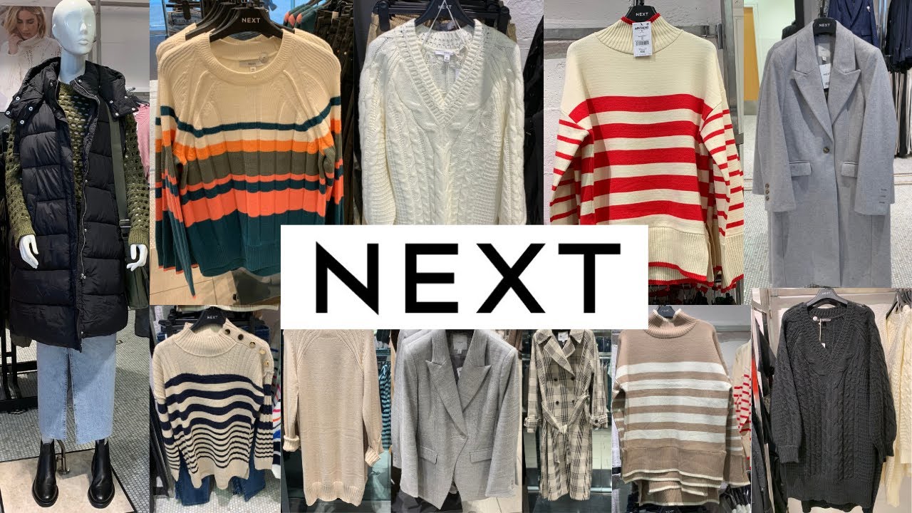 NEXT CLOTHING FOR WOMEN KNITWEAR| NEW COLLECTION | SHOP WITH ME - YouTube