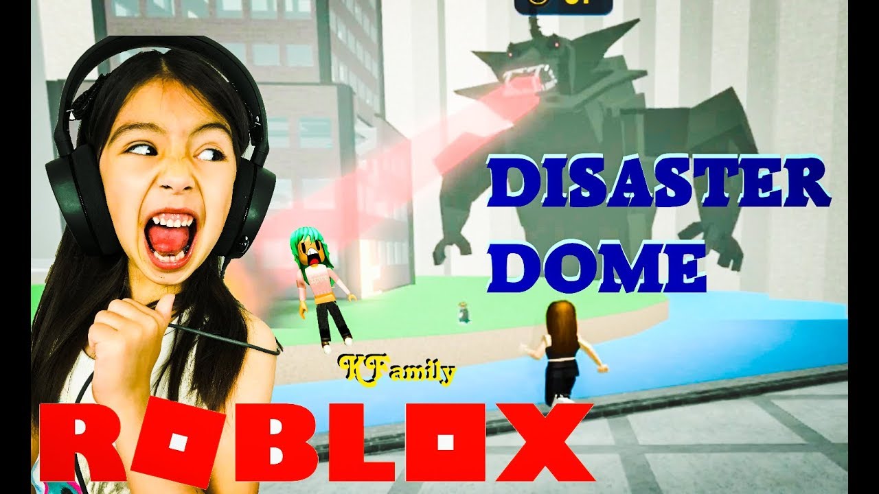 Giant Fire Monster In Roblox Disaster Dome Youtube - fire dome roblox