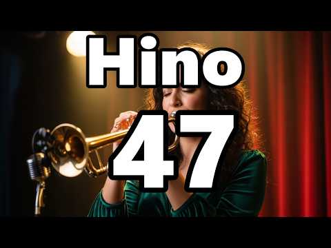 HINO 47 CCB 🎶 - 🎶 SUBLIME É O PERDÃO! 🎶 - HINÁRIO 5 COM LETRAS