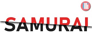 Samurai Sliced Text - Adobe Illustrator Tutorial