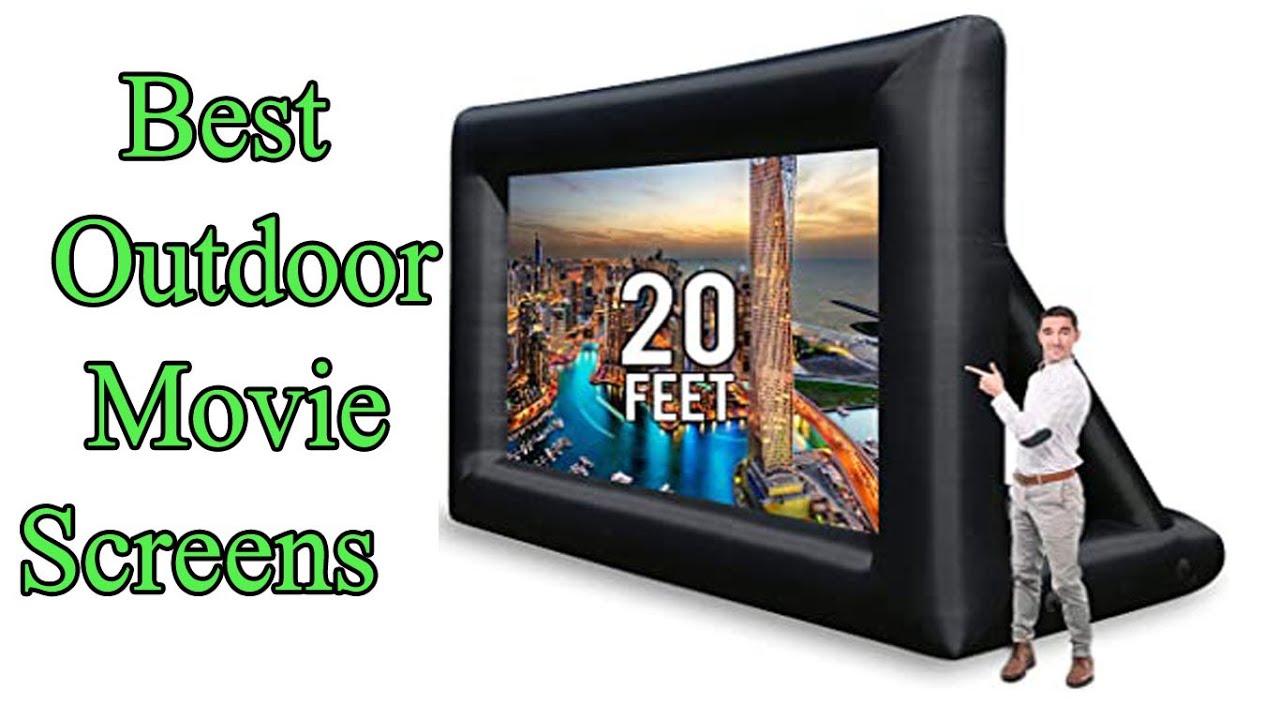 Best Outdoor Movie Screens in 2021 Reviews YouTube