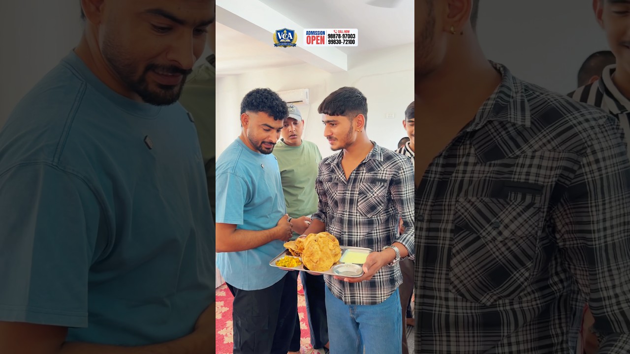 कितना खाना ले रखा है #commandoacademy #vca