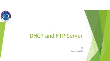 DHCP & FTP Server