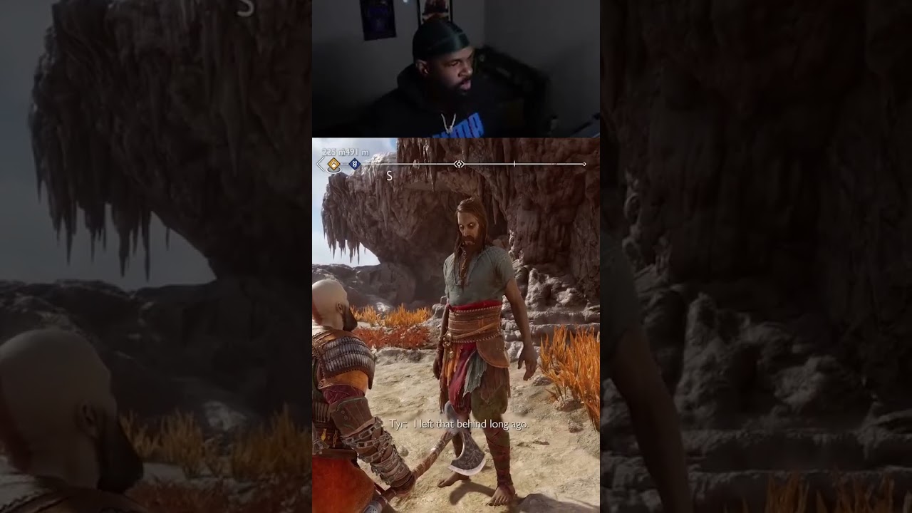 Tyr really changed bro #shorts #godofwarragnarok #kratos