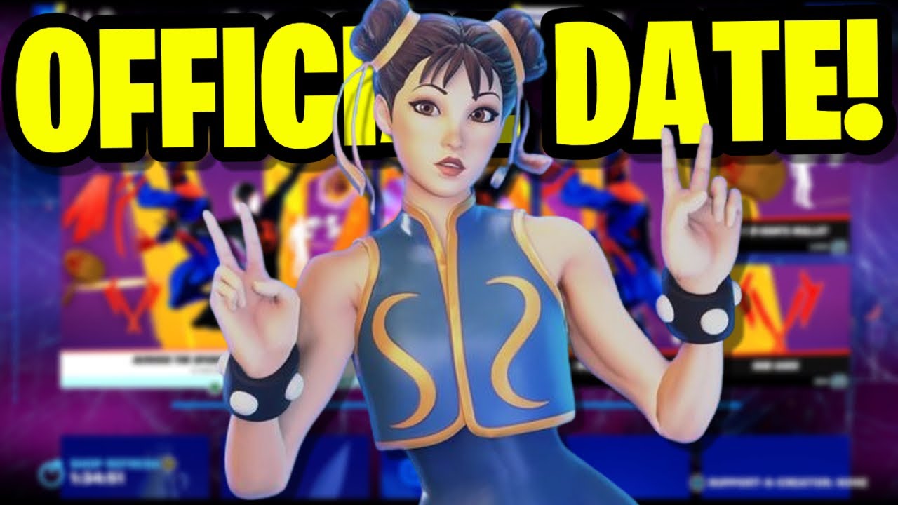 CONFIRMED* Fortnite: Chun Li Returning, Street Fighter, Ryu, Cammy