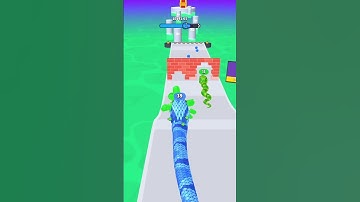 🔥Snake Run Mania: Race Against Time! ⏳ Hyper Casual Game #shorts #gaming #games