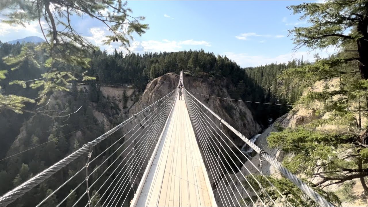 Golden Skybridge Adventure The Highest Suspension Bridge in Canada
