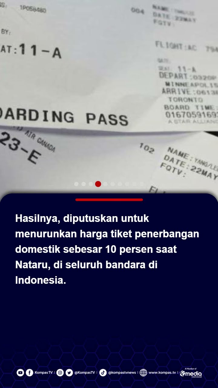 Kemenhub Turunkan Harga Tiket Pesawat 10 persen di Natal dan Tahun Baru #nataru #tiketpesawatmurah