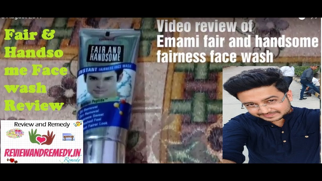 Fair and Handsome face wash review in hindi YouTube
