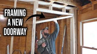 How to Frame a Rough Opening for a New Door | The Fixer Clips