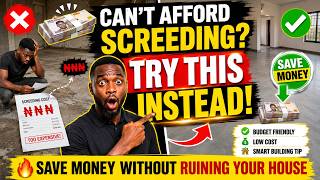 Can't Afford Screeding Try This Affordable Alternative for Your Home in Nigeria! 🏠💰