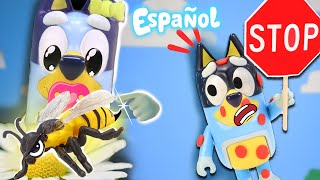 BEBÉ Bluey No toques eso | Reglas de seguridad para niños | Juego de imaginación con juguetes Bluey