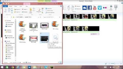 From movie maker to windows media player :)
