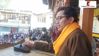 MP Ladakh Extend gratitude for the Peaceful Pad Yatra