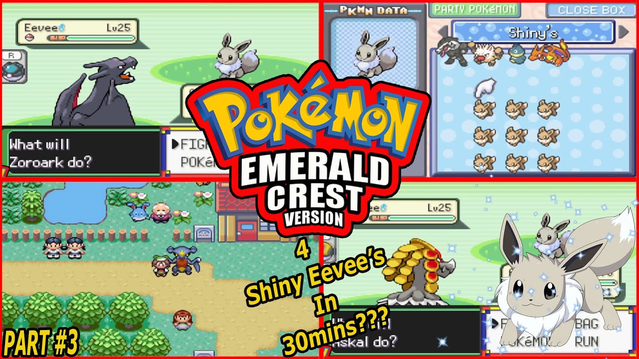 Pokemon Eevee Emerald - Dive into Eevee's Multiverse on GBA