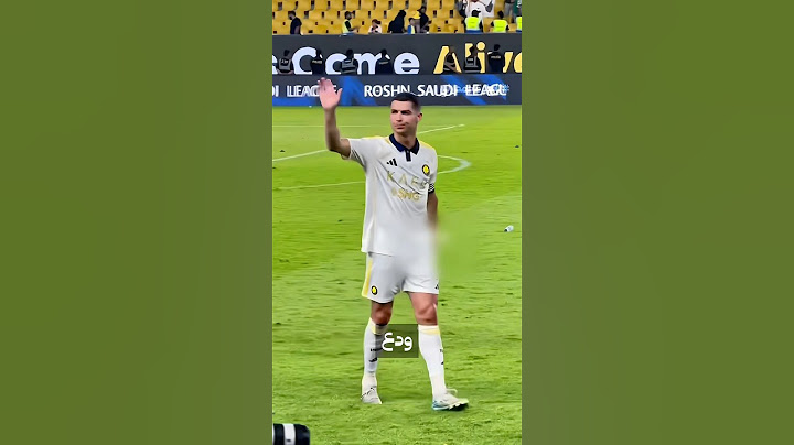 رونالدو يودع النادي بعدما جمهور النصر طرده!😔💔