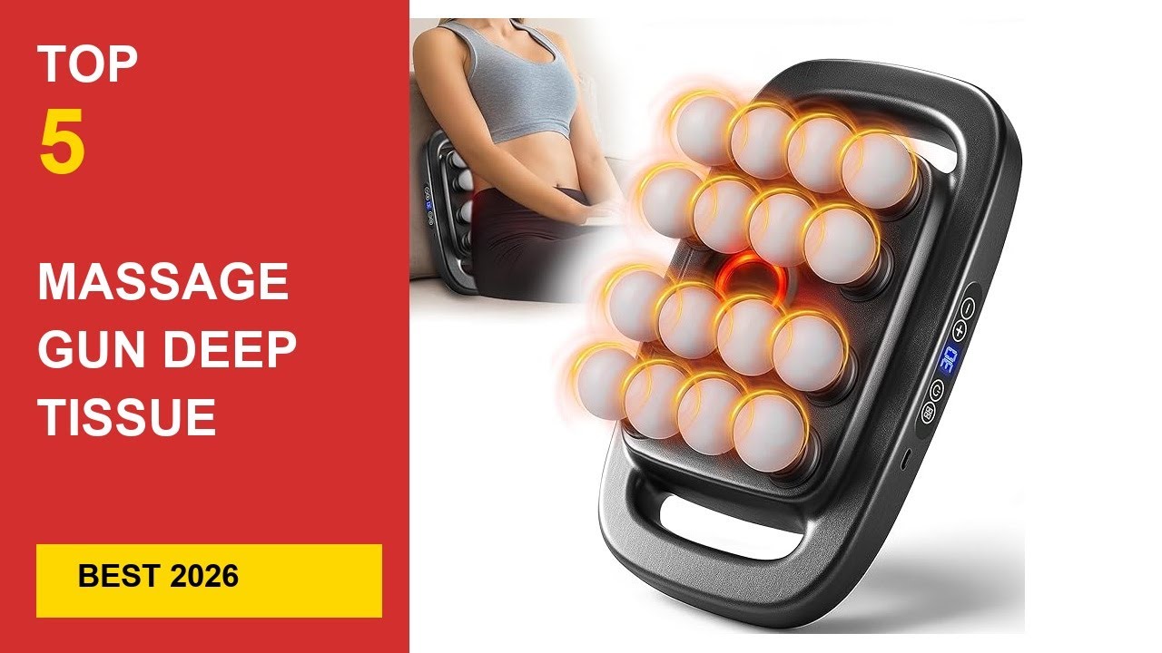 Best Massage Gun Deep Tissue Percussion in 2026 - Expert Reviews in ...