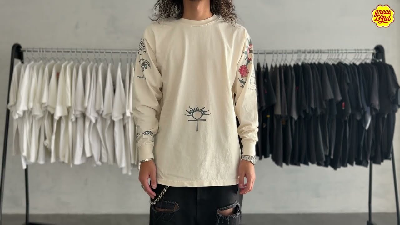 DENNIS RODMAN TATTOO LS NATURAL LARGE 7776 | gr